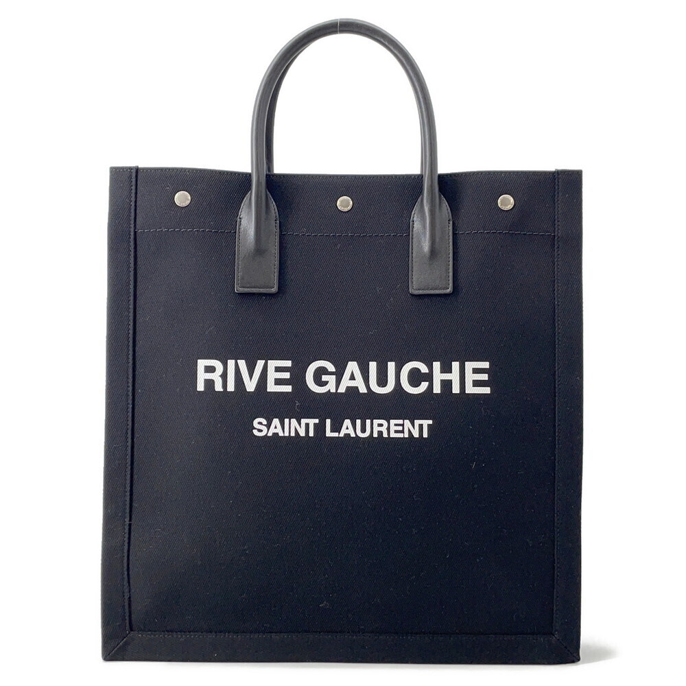 Saint Laurent Paris Tote Bag Rive Gauche Black